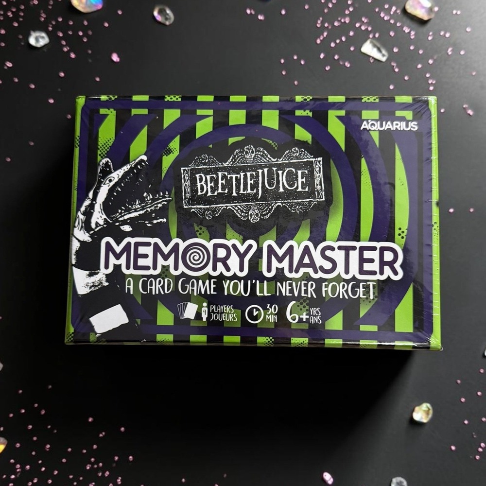 Beetlejuice Memory Master Card Game - *Sealed*
